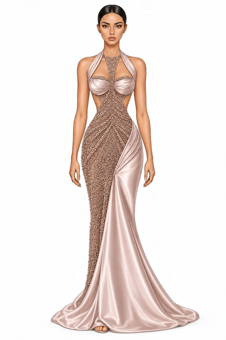 Libra fashion illustration 6 of 9
